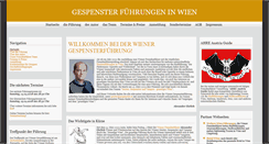 Desktop Screenshot of gespenster.at