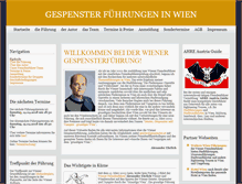 Tablet Screenshot of gespenster.at